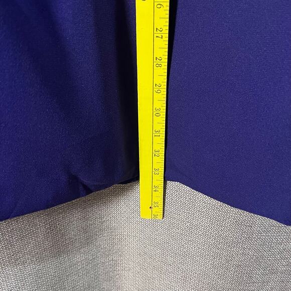 Justin Taylor Vintage 2 Piece Skirt and Blazer Suit Purple Embellished Size 10 - Picture 7 of 16